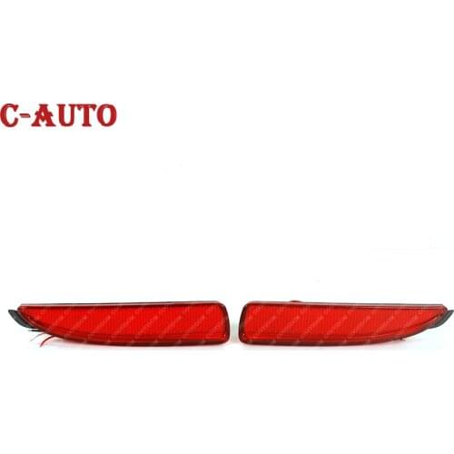 1 Pair Car Red Rear Bumper Reflector Brake Light For Mazda 5 CR19 2005 2006 2007 2008 2009 2010 Tail Brake Stop Driving Lamp