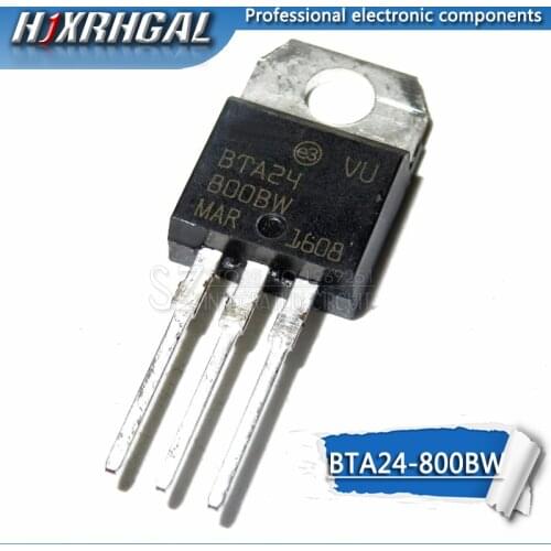 1pcs BTA24-800BW BTA24-800 BTA24 TO-220 new and original HJXRHGAL