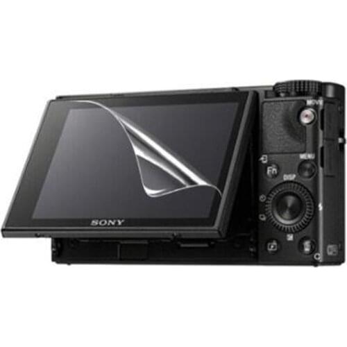 3x Clear PET Film Screen Protector for Sony RX1/RX1R/RX100 M6 M5 M4 M3 M2 RX100M3 RX100M4/RX10 Mark II III IV V VI RX10M3 RX10M4