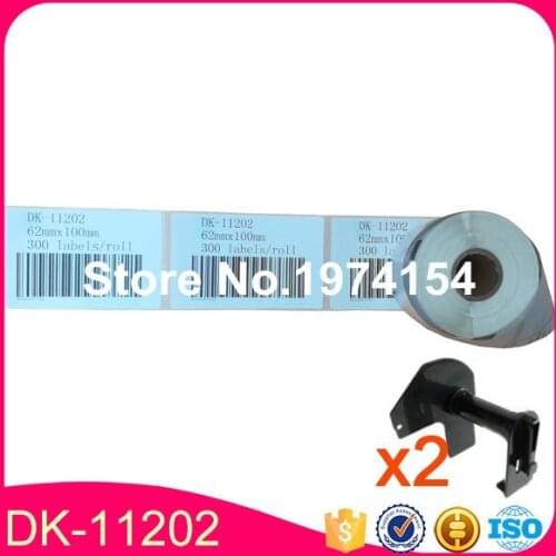 45X ROLLS Brother Compatible Labels Paper Labels Thermal labels Continuous DK-11202 DK11202 DK-1202 DK1202 DK-202 DK202 202