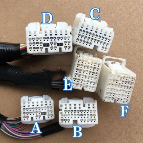 Car engine gearbox computer board plug with wire for Toyota Camry Crown Reiz Corolla Levin Prado Hilux