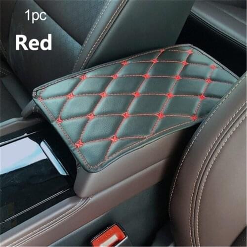 Car Armrest Mats Universal Interior Automobiles Armrests Storage Box Mat Dust-Proof Cushion Cover Auto Protector Waterproof Pads