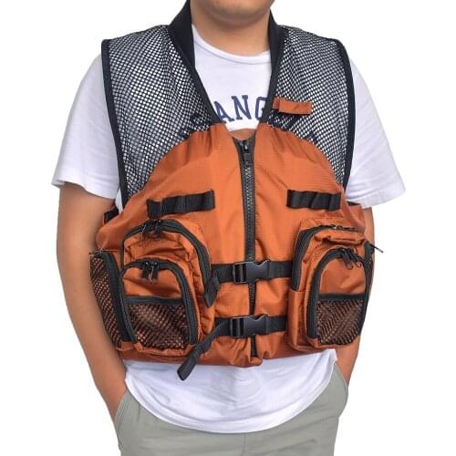 Quick Dry Breathable Fishing Vests Waistcoat with Foam Pad Sleeveless Jacket Life-Saving Vest Fishing Clothing for Women Men