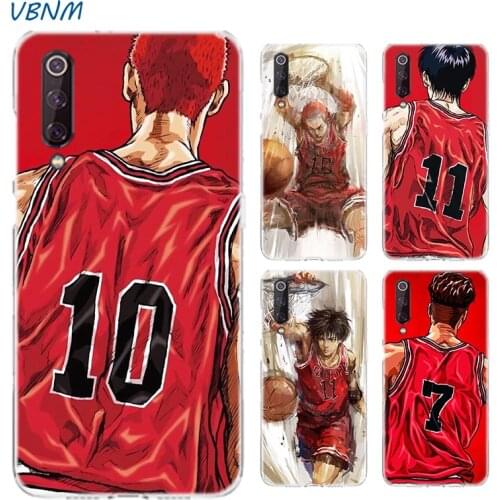 Slam Dunk Anime Manga Case For Xiaomi MI Poco X3 NFC M3 Note 11 10 9 8 lite A3 S2 5X 6X CC9 CC9E 9SE 8SE 9T F1 Cover