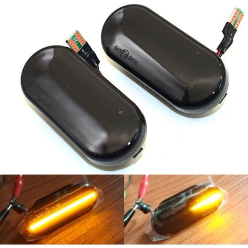 Dynamic Led Side Marker Turn Signal Light Sequential Blinker Lamp For VW T5 Caddy Golf 3 4 Passat Amarok Up Polo Fox Beetle Lupo