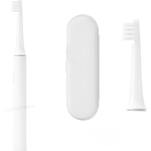 Original Xiaomi Mijia T100 Mi Smart Electric Toothbrush Head 46g 2 Speed Xiaomi Sonic Toothbrush Whitening Oral Care Zone Remind