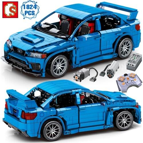 SEMBO Technical Remote Control Racing Car Building Blocks Ideas Moc Sports Vehicle Model Bricks RC Toys for Boys Adult Gifts