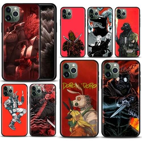 Dorohedoro Kaiman Skin Phone Case for iPhone 11 12 Pro Max 12 mini 7 8 XR X XS Max 6S Plus SE 2020 Soft Silicone Cover shell