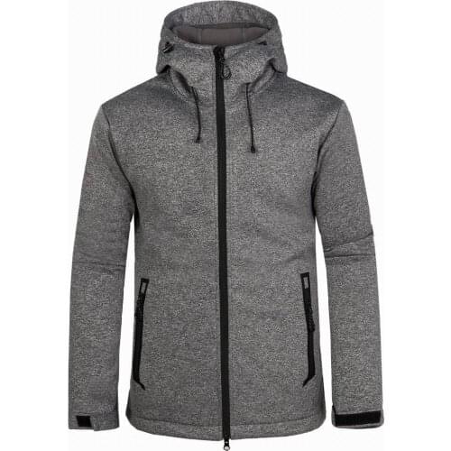 Winter Jacket Men Softshell Thermal Hooded Hunting Clothes Outdoor Sports Windproof Hiking Coat Camping Cycling Mens Jackets
