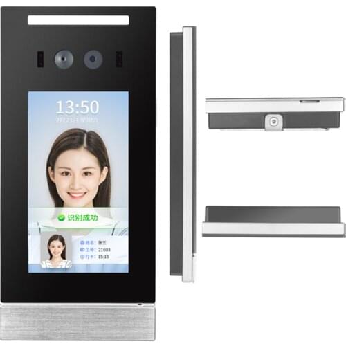 Wall mounted Facial Recognition face ID scan access access control attendance device