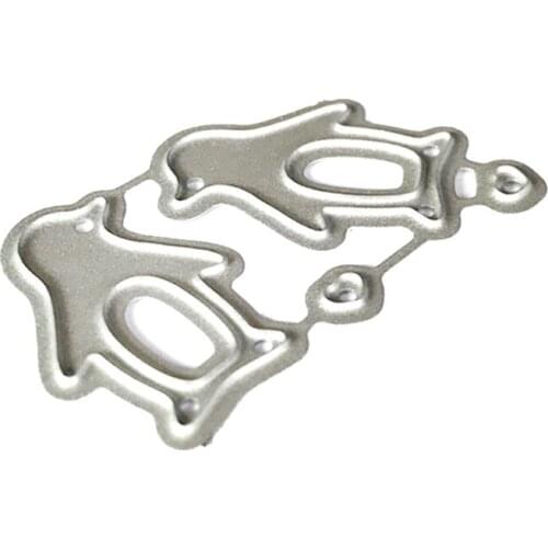 2021 New Penguin Metal Cutting Dies Stencil Scrapbooking DIY Album Stamp Paper Card Embossing