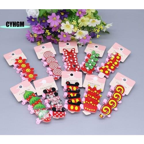 Wholesale teeth metal hair comb clips claw cartoon hairpins cute hair clips hair accessories for girls R01