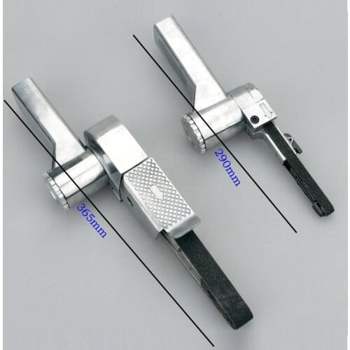 3/8" Air Belt Sander Air Angle Grinding Machine Sanding Machine with Sanding Belts for Air Compressor Sanding Pneumatic Tool Se