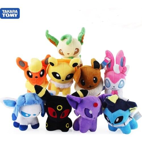 Pokemon plush Eeveelution Sylveon Umbreon Jolteon doll Christmas gifts for kids