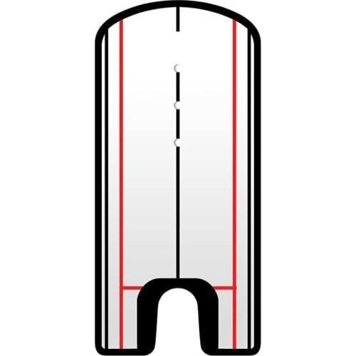 Golf Putting Alignment Mirror Portable Putter Training Aid Golf Putting Mirror Practice Putting Tool