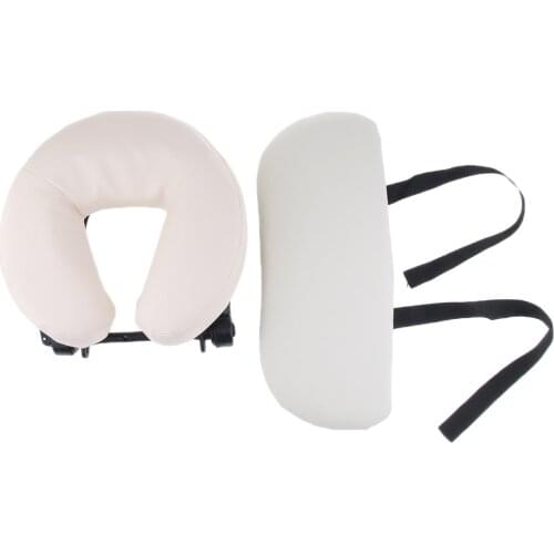 Spa Massage Table Bed Face Cradle Neck Head Pillow Cushion Arm Support Pillow Set, Universal