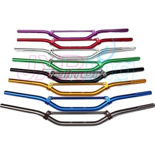 UNIVERSAL 7/8 MOTORCYCLE HANDLE BAR 22MM low 800 rise HANDLEBAR TUBES with handlebar pad for RACING OFF RAOD BIKE MX SM TITANIUM