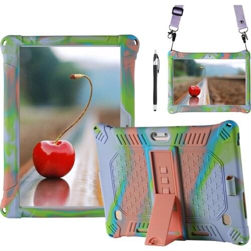 Universal Cover Case For 10/10.1 inch Tablet Stand Case Soft Hybrid Rugged Silicon Shockproof Tablet Back Cover Accessories#g3
