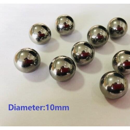 1kg/lot (245pcs) Diameter 10mm 304 stainless steel balls Dia 10 mm slingshot bearing balls for hunting shooting