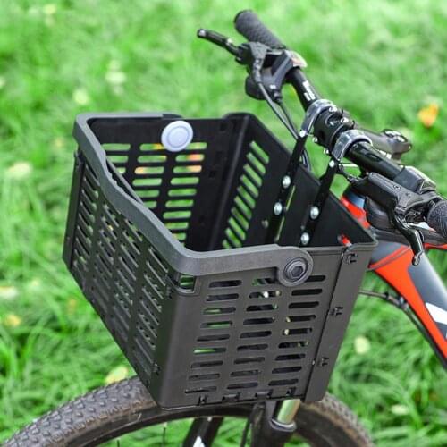 1pcs Folding Bike Basket Removable Front And Rear Bike Hanging Basket Bike Storage Basket Bike Accessories
