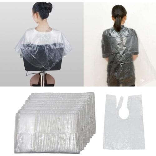 1000pcs Disposable Hair Cutting Capes Gowns Stylist Salon Gown Cloth Apron