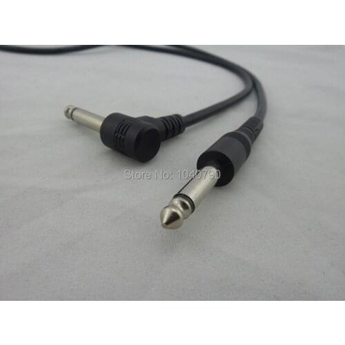 6.3/6.35/6.5 to 6.3/6.35/6.5 Toward Mono audio line cable Signal lines 2M 6.4ft