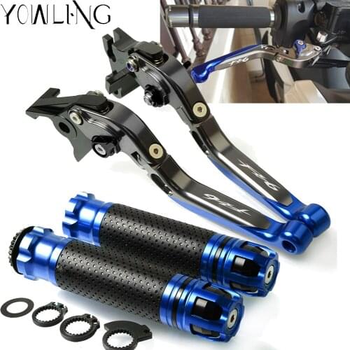 Motorcycle Accessories Brake Clutch Levers Handlebar grip Handle Grips For YAMAHA FZ6 FAZER 2004-2010 2005 2006 2007 2008 2009