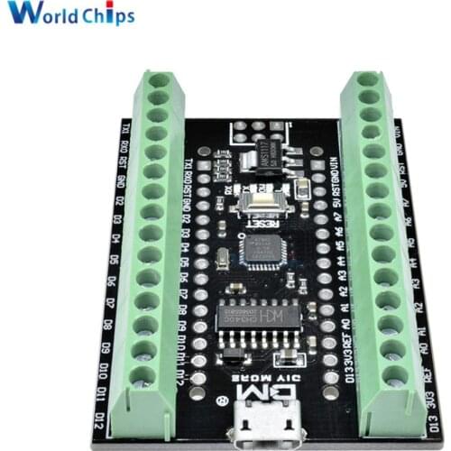 CH340G CH340 Nano V3.0 3.0 ATMEGA328P Terminal Module Expansion Board Microcontroller Micro USB for Arduino UART DIY / Assembly