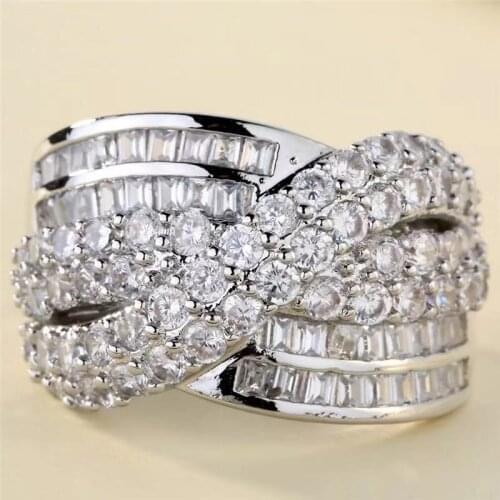 Cpln Rings With Cubic Zirkonia For Women