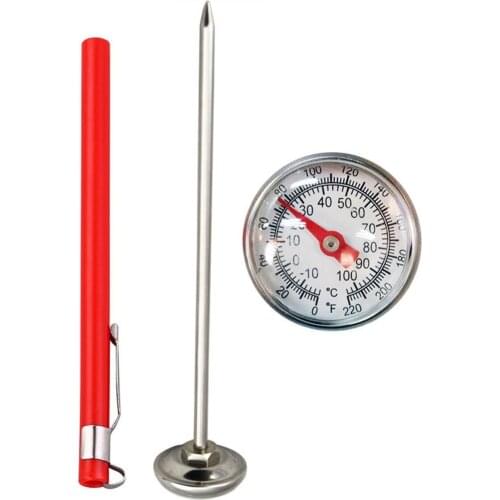 Environment Friendly Soil Thermometer Food Grade Stainless Steel Compost Temperature Measurement Waterproof