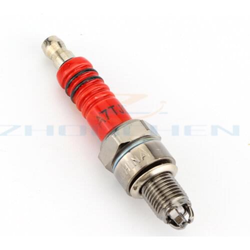 Suitable for GY6 50cc-150cc motorcycle 10mm 3 electrode accessories scooter motorcycle ATV off-road vehicle spark plug A7TJC