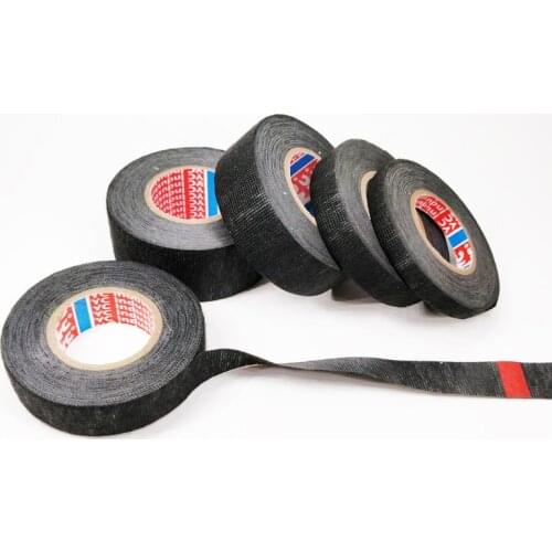 New Coroplast Adhesive Cloth Tape For Cable Harness Wiring Loom TesaType Width 9/15/19/25/32MM Length15M