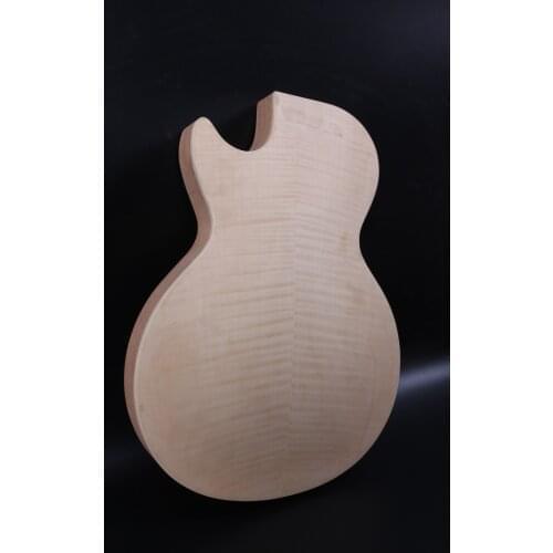 One electric guitar body AND 1pcs mahogany made and maple top high quality