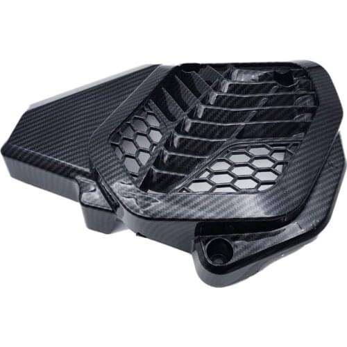 Radiator Panel Cover Fan Cover Radiator Protection Grille Carbon Fiber Pattern Fit for 2019-2020 Honda ADV150
