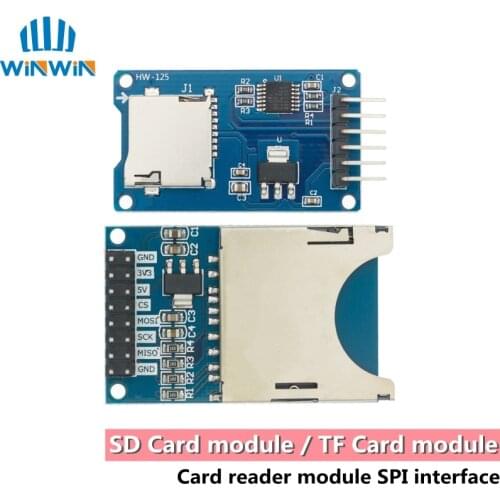 B64 1pcs Micro SD Storage Board TF Card Reader Memory Shield Module SPI