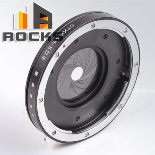 Adjustable Aperture Suit For Contax 645 Mount Lens to Canon (D)SLR Camera Adapter 760D 750D 5DS(R) 5D Mark III