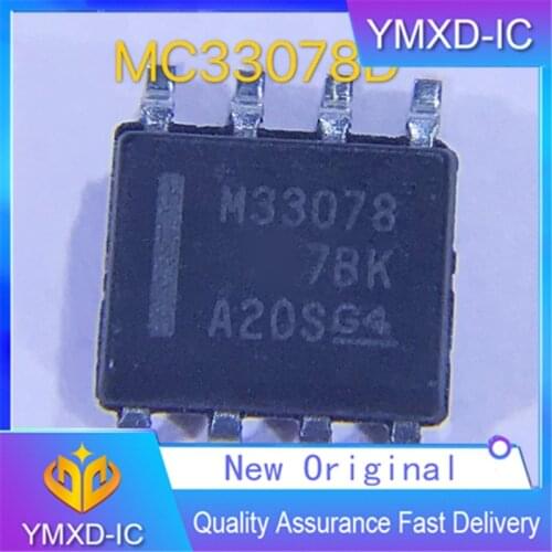 10Pcs/Lot New Original Mc33078d Mc33078dgkr Silk Screen Myu Msop8 Foot Operational Amplifier Chip