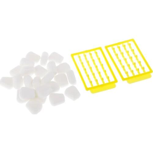 24pcs Smell Soft Up Corn Baits & 2pcs Boilie Stopper Bait Dumbell Stops