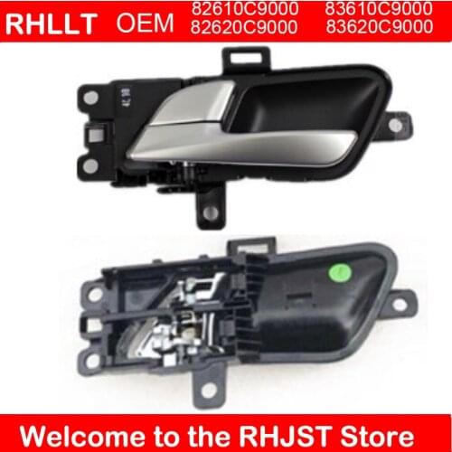 4pcs door handle original for Hyundai creta ix25 2017 2016 inner door handle / left side right side / main driving inside button