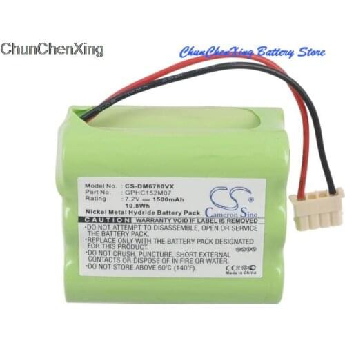 Cameron Sino 1500mAh Battery GPHC152M07 for Dirt Devil EVO M678, For Mint 4200, 4205, Automatic Floor Cleaner 4000, Plus 5000
