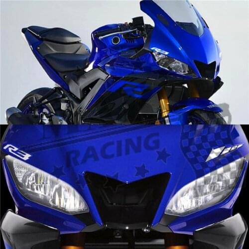 Motorcycle Accessories Acrylic Headlight Lens Protector Cover Screen Lens Guard For YZF-R3 YZF R3 2018 2019 2020 YZFR3 '18-'20