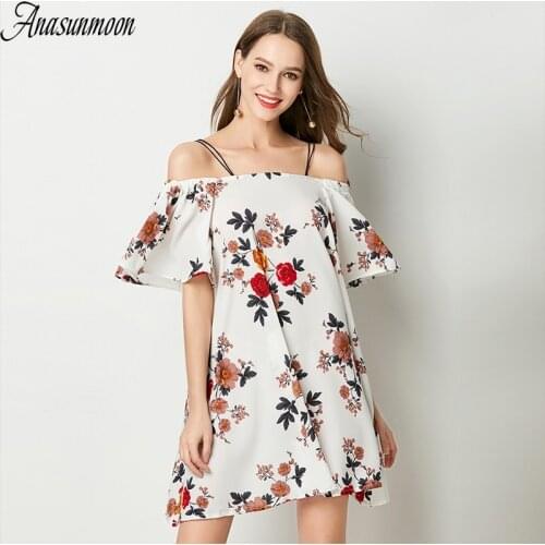 Летние шифоновые платья ANASUNMOON China At AliExpress