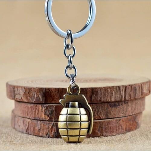 Antitank grenade keychain key ring hand grenade Cross Fire key chain key holder creative portechiavi chaverio llaveros hombre