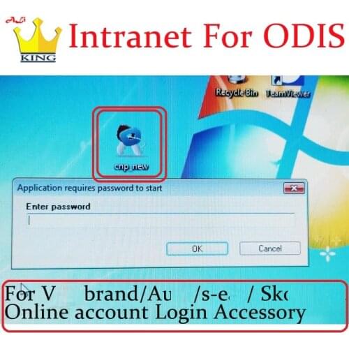 For ODIS LOGIN Intranet CNP_new programmer For ODIS GEKO Online login install for car 5054 6154 software