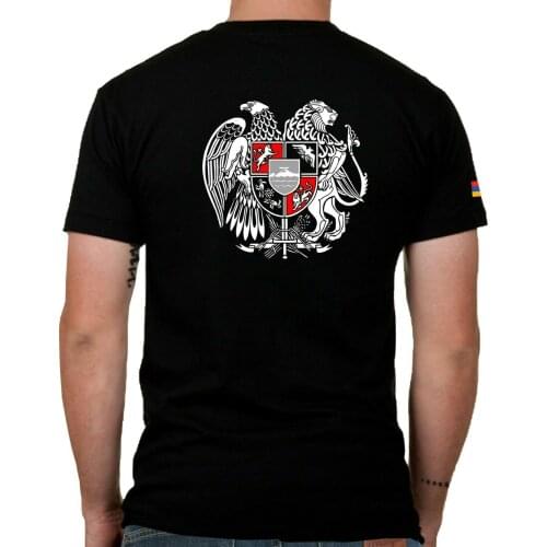 Armenian Power Coat of Arms T-Shirt. Summer Cotton O-Neck Short Sleeve Mens T Shirt New S-3XL