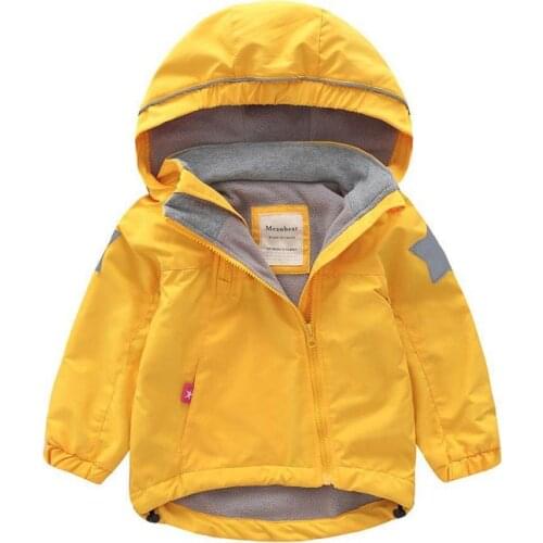 2020 Autumn Fashion Childrens Jacket Windbreaker For Girls Long Sleeve Thick Down Cotton Winter Coat Jacket Outwear Hooded Coat