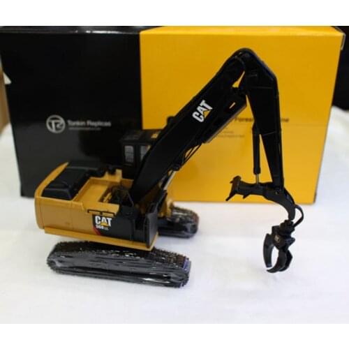 Diecast Alloy Truck 1/50 CAT 568 LL Log Loade Engineering Vehicle TR40002 Tonkin Replicas Forestry Machine F Toys Collectible