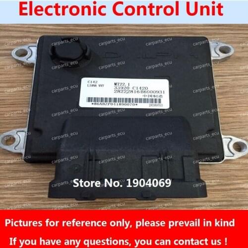 Engine Computer Board B6000931 28359763 28222816 33920-C1420 MT22 ECU 33920-C1400 B6000514 28355377 For SUZUKI Liyana Car