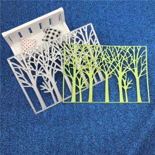 Nice Tree Metal Cutting Dies Stencil For DIY Scrapbooking Decorative Paper Cards Handcraft Tools