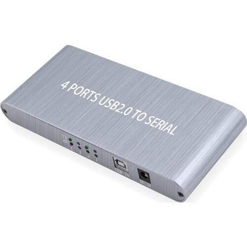 USB to 4 Port RS232 DB9 Serial Splitter for Windows 10 8 7 XP Windows 2000 MAC OS